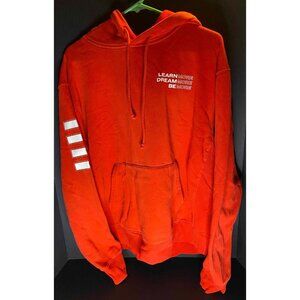 Alphalete Sweater Mens XL Red Logo Pocket Pullover Hoodie Outdoors